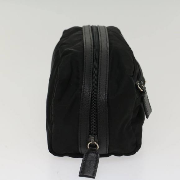 PRADA Pouch Nylon Black Auth ki3247 - Picture 4 of 16